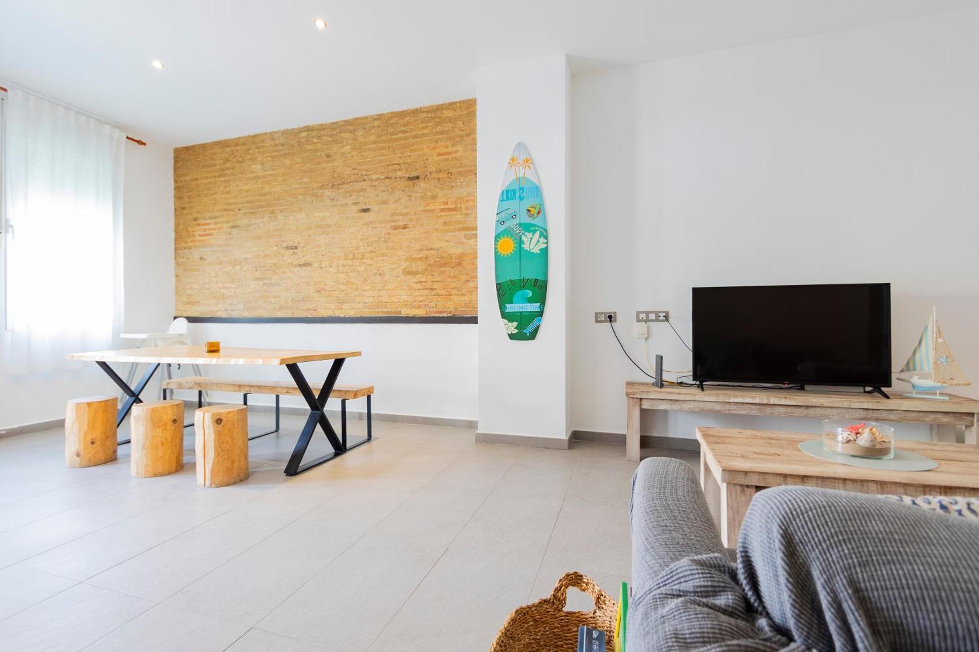 Cabanyal Beach House Valencia Exteriör bild