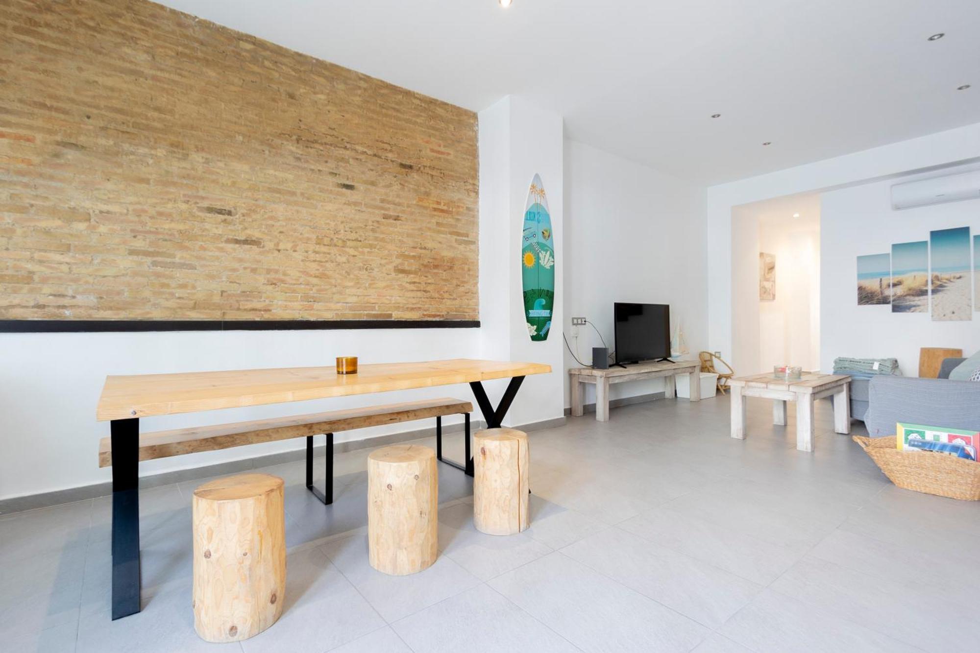 Cabanyal Beach House Valencia Exteriör bild